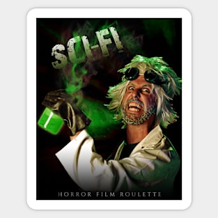 Sci Fi - Horror Film Roulette Sticker